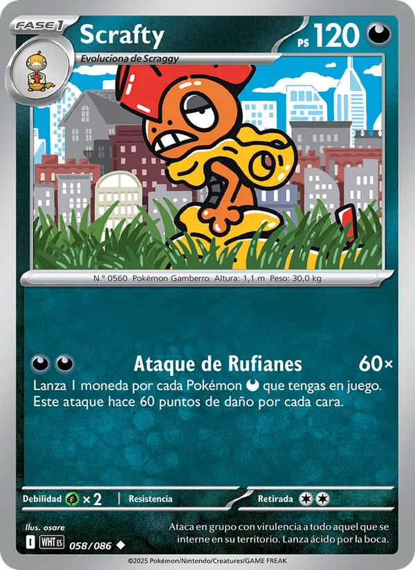 Scrafty Llama Blanca 058/86