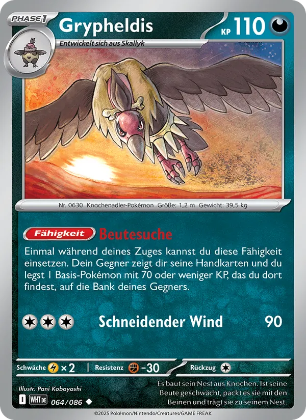 Grypheldis Weiße Flammen 064/86