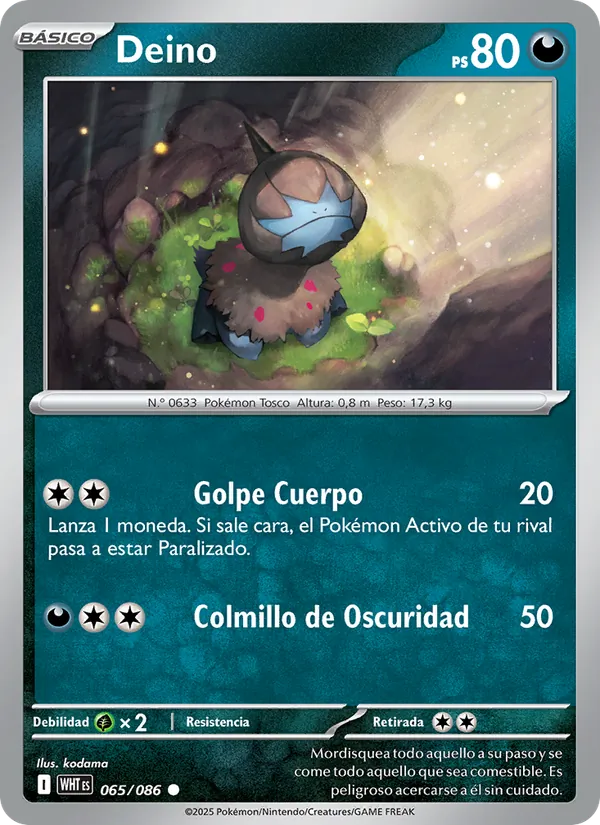 Deino Llama Blanca 065/86