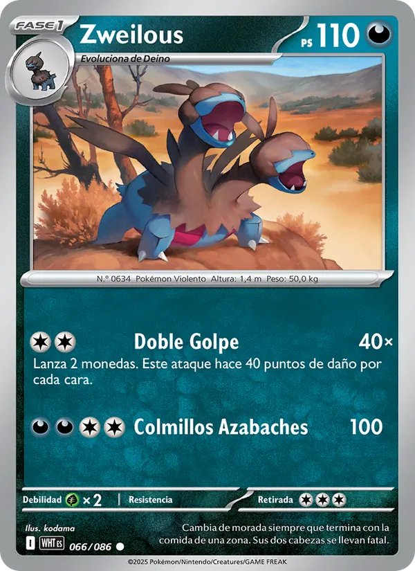 Zweilous Llama Blanca 066/86