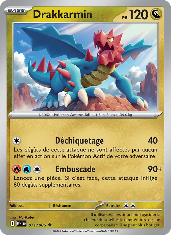 Drakkarmin Flamme Blanche 071/86