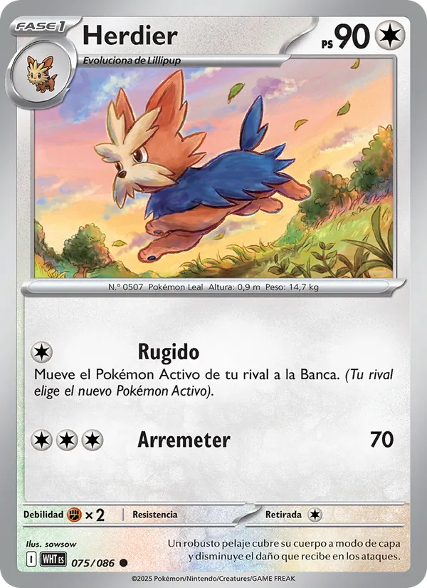 Herdier Llama Blanca 075/86