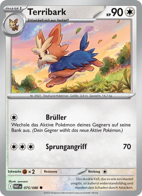 Terribark Weiße Flammen 075/86
