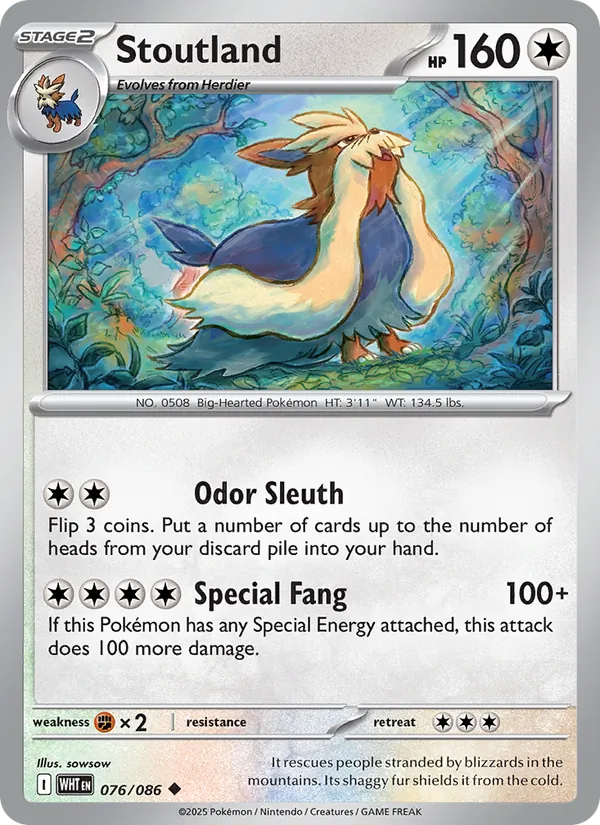 Stoutland White Flare 076/86