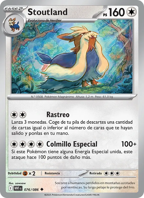 Stoutland Llama Blanca 076/86