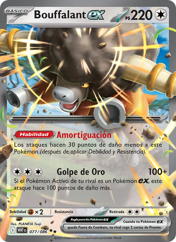 Bouffalant ex Llama Blanca 077/86