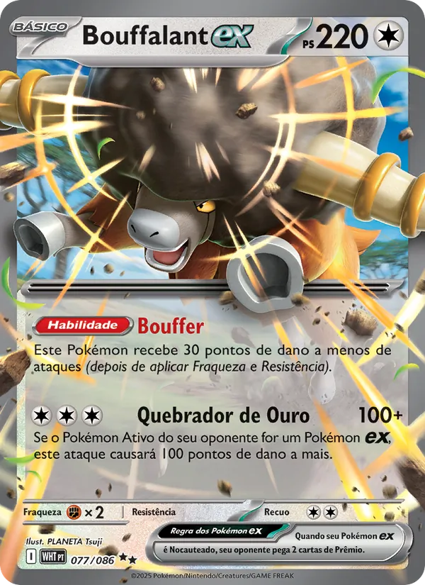 Bouffalant ex Fogo Branco 077/86