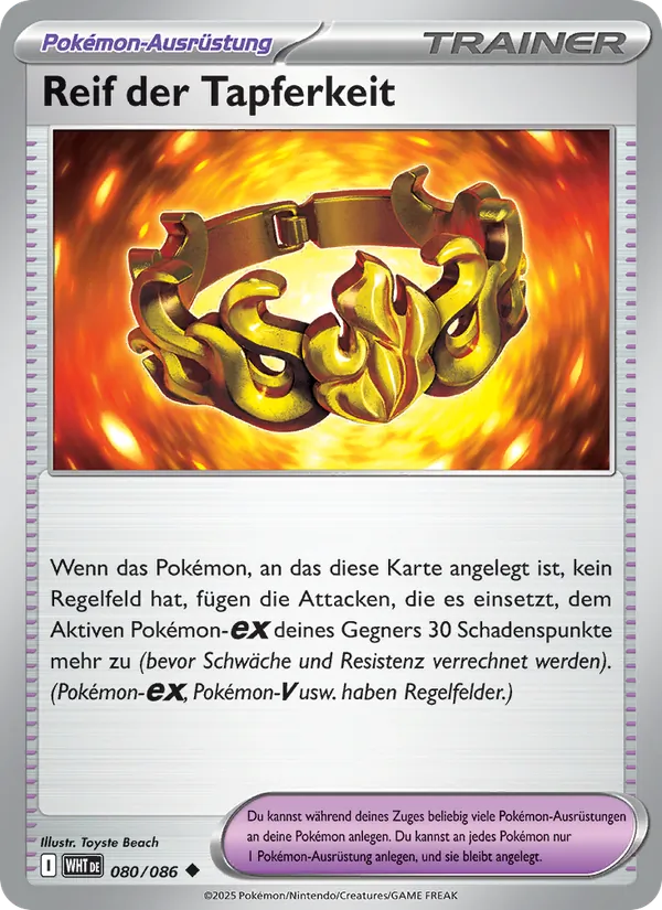 Reif der Tapferkeit Weiße Flammen 080/86