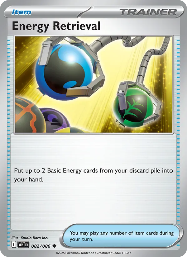 Energy Retrieval White Flare 082/86