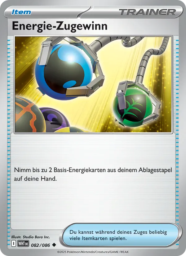 Energie-Zugewinn Weiße Flammen 082/86