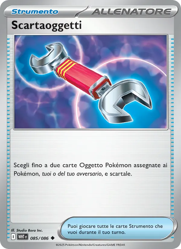 Scartaoggetti Fuoco Bianco 085/86