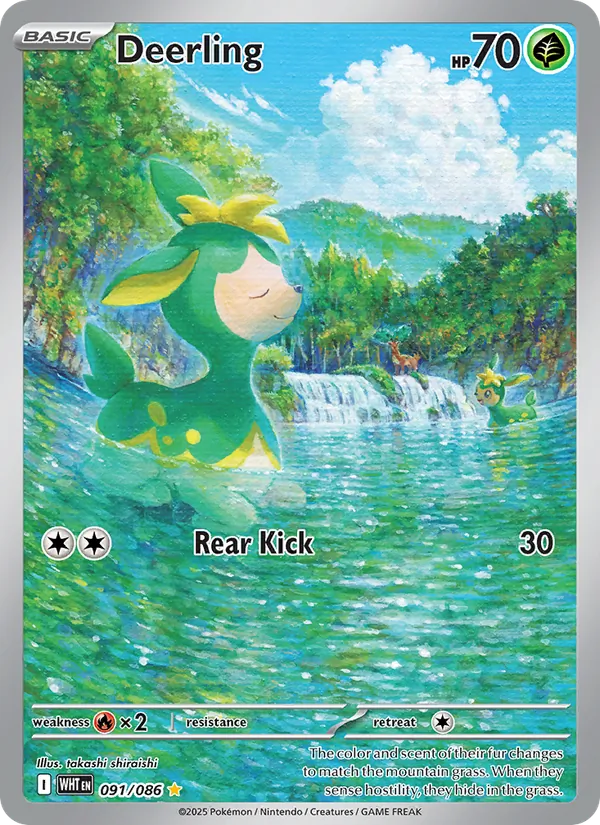Deerling White Flare 091/86