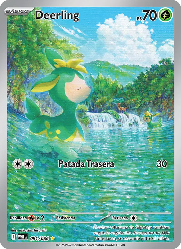 Deerling Llama Blanca 091/86