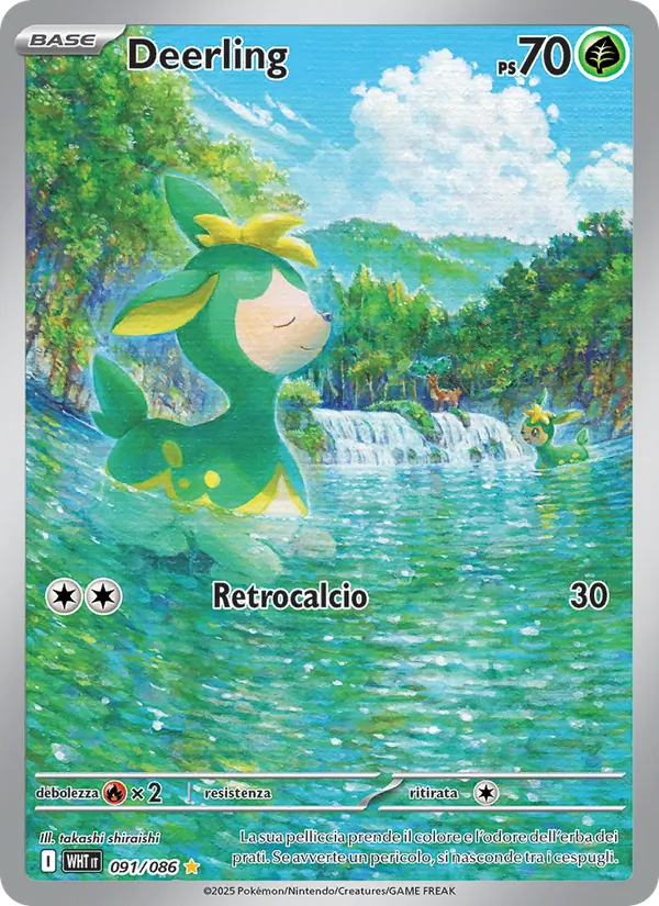 Deerling Fuoco Bianco 091/86
