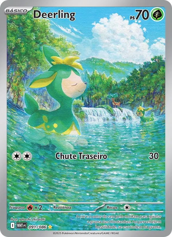 Deerling Fogo Branco 091/86