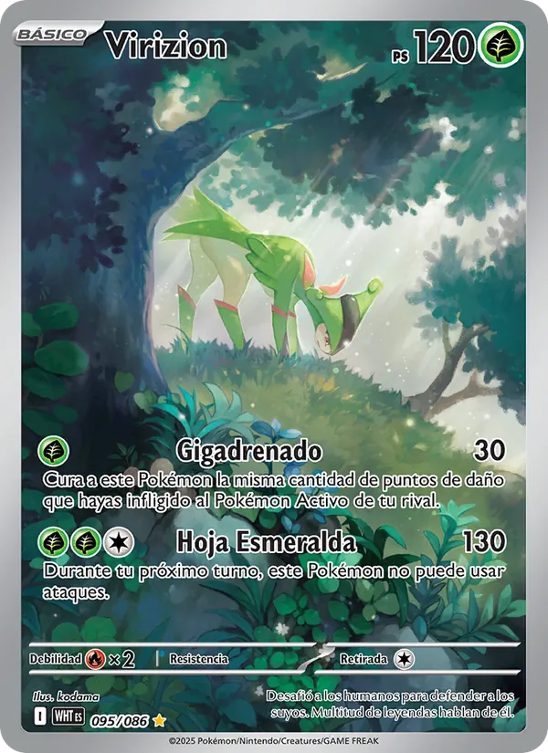 Virizion Llama Blanca 095/86