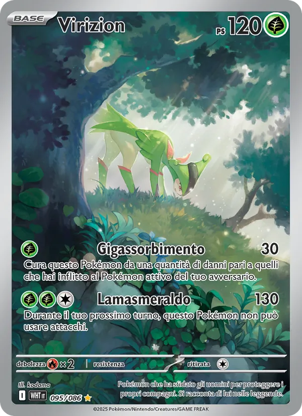 Virizion Fuoco Bianco 095/86