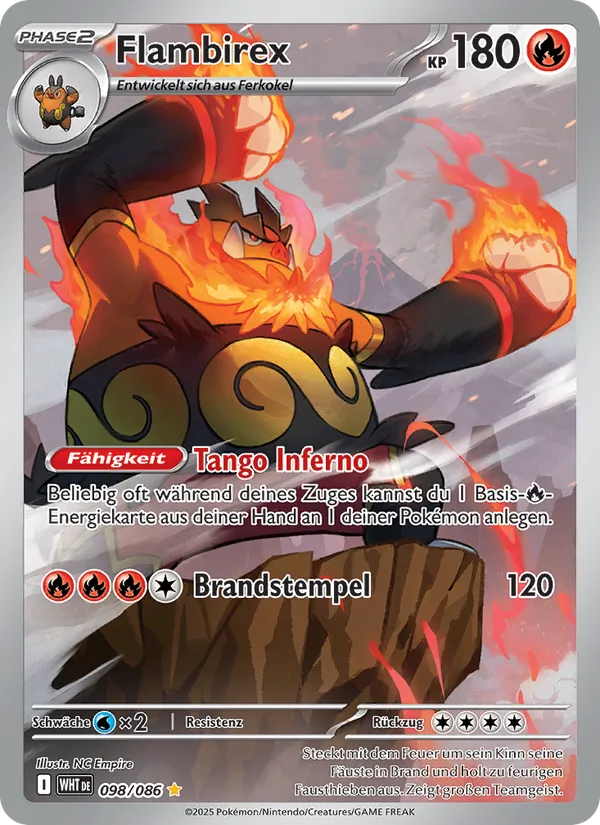 Flambirex Weiße Flammen 098/86