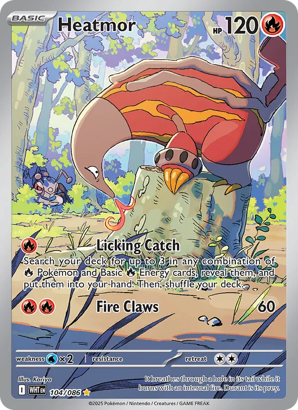 Heatmor White Flare 104/86