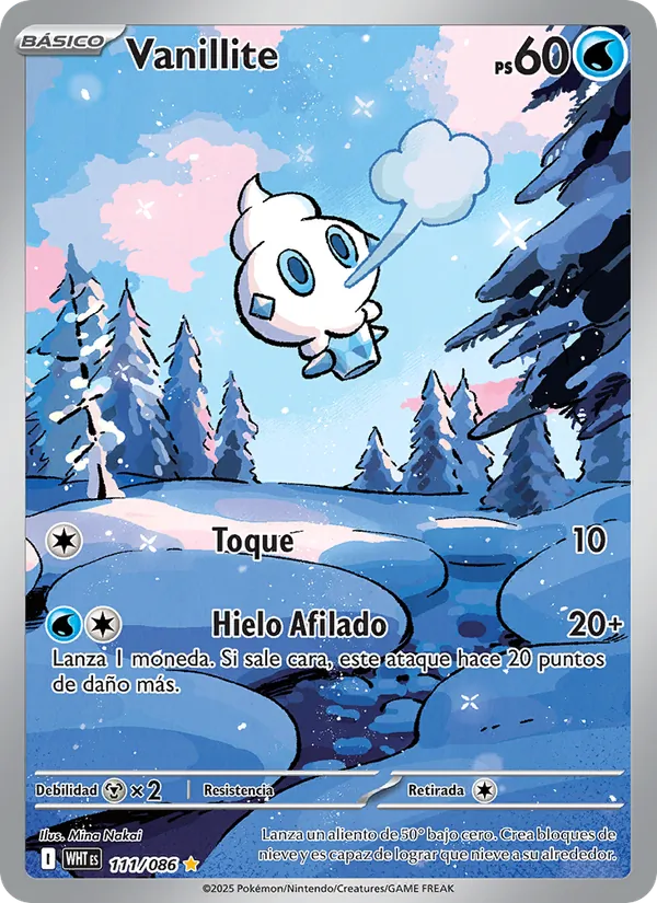 Vanillite Llama Blanca 111/86