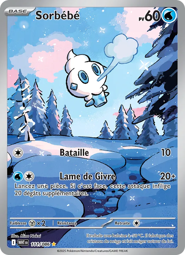 Sorbébé Flamme Blanche 111/86