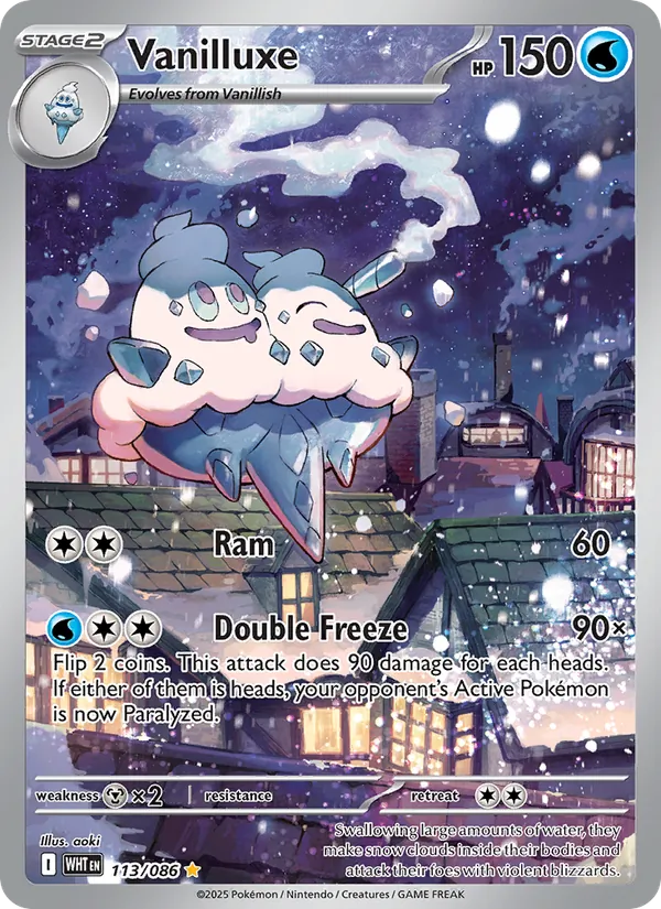 Vanilluxe White Flare 113/86