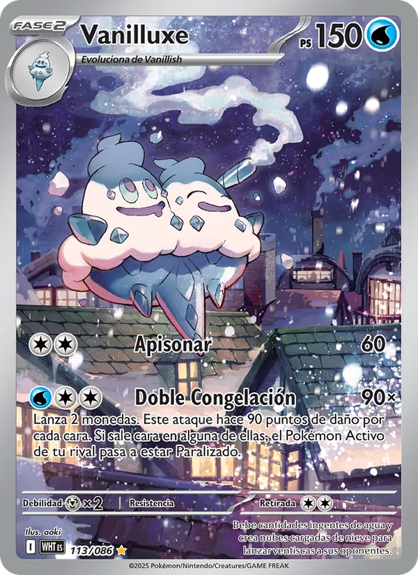 Vanilluxe Llama Blanca 113/86