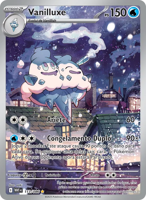 Vanilluxe Fogo Branco 113/86