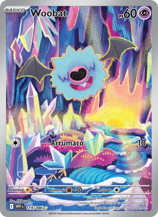 Woobat Llama Blanca 119/86