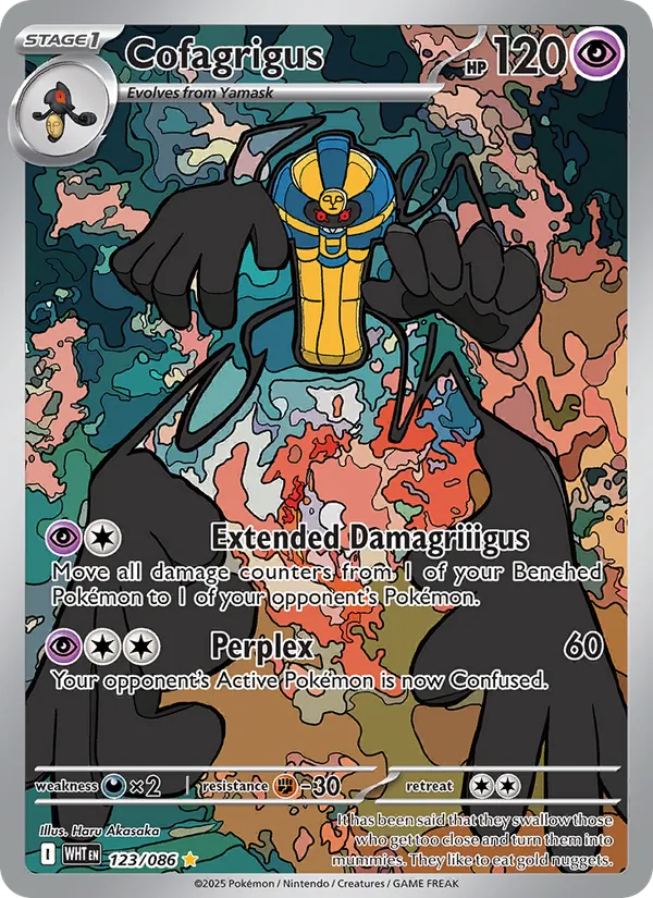 Cofagrigus White Flare 123/86