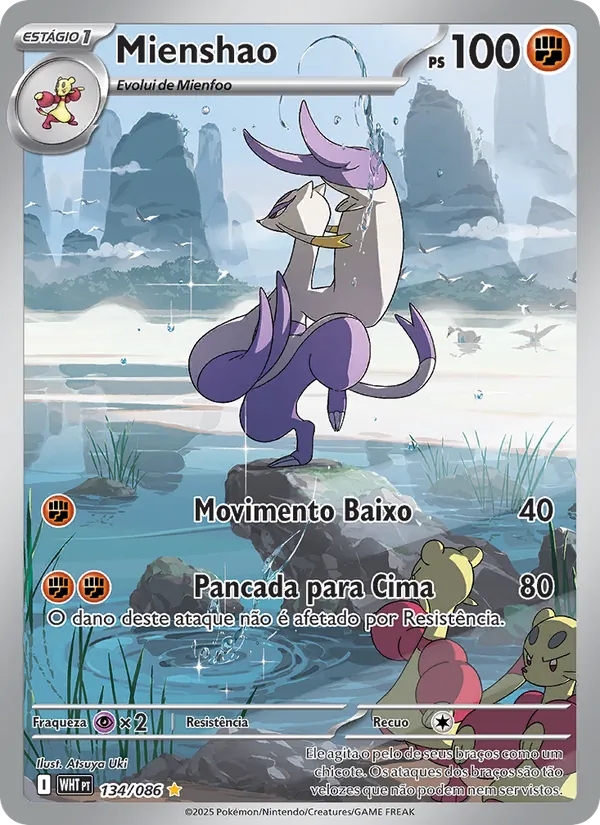Mienshao Fogo Branco 134/86