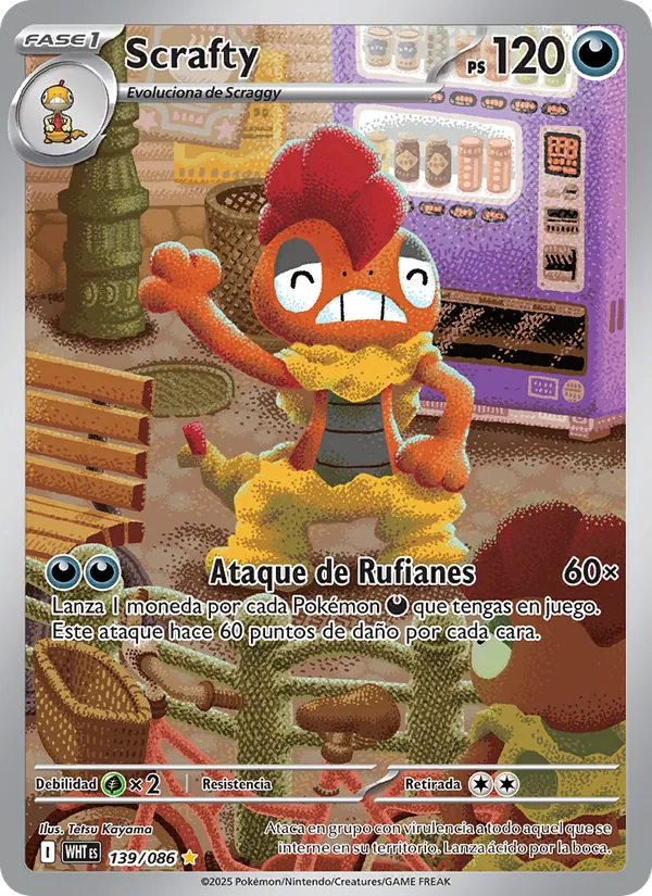 Scrafty Llama Blanca 139/86