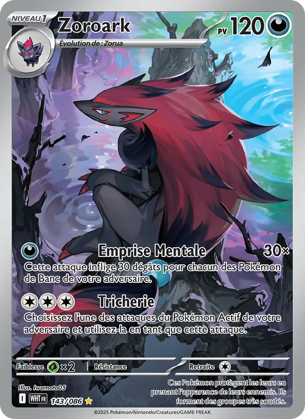 Zoroark Flamme Blanche 143/86