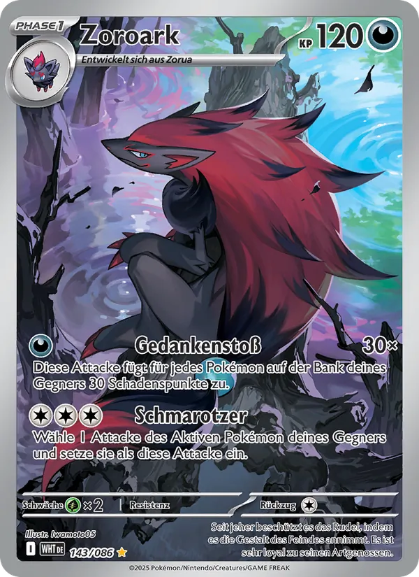 Zoroark Weiße Flammen 143/86