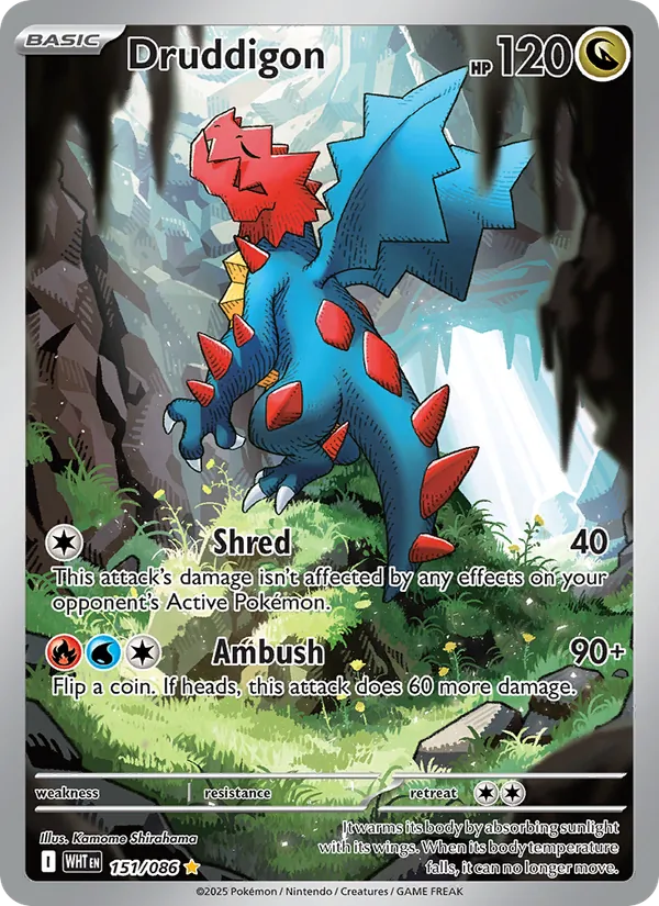 Druddigon White Flare 151/86