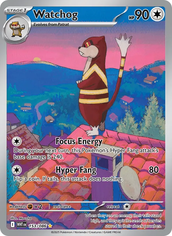 Watchog White Flare 153/86