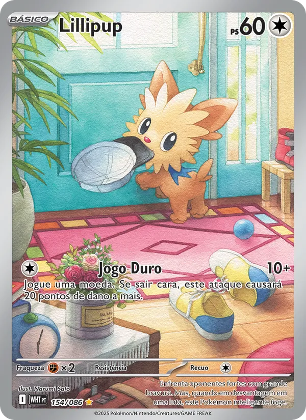 Lillipup Fogo Branco 154/86