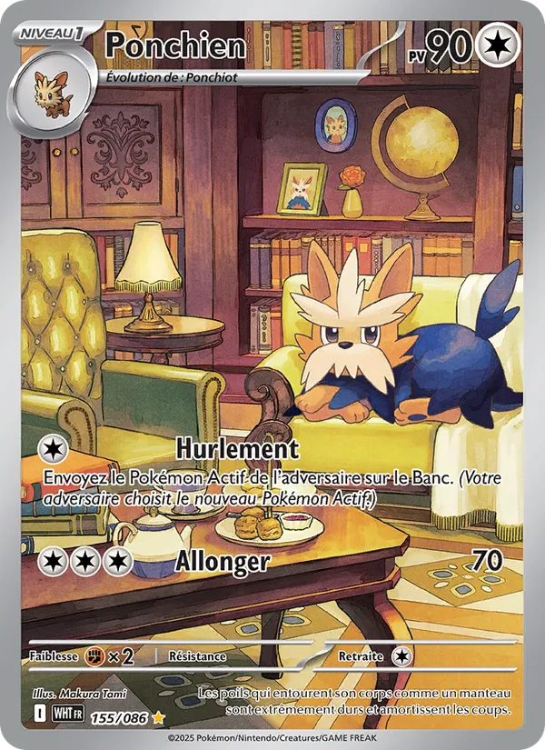Ponchien Flamme Blanche 155/86