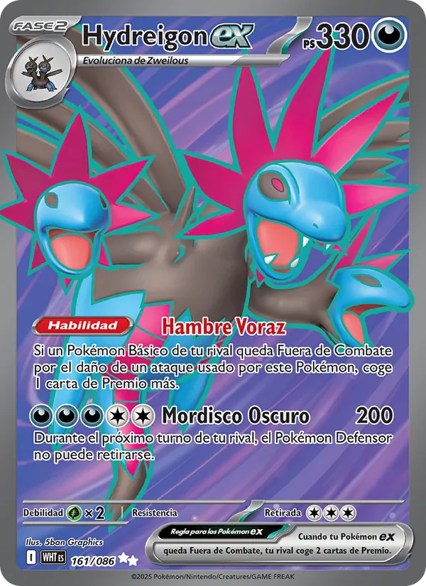 Hydreigon ex Llama Blanca 161/86