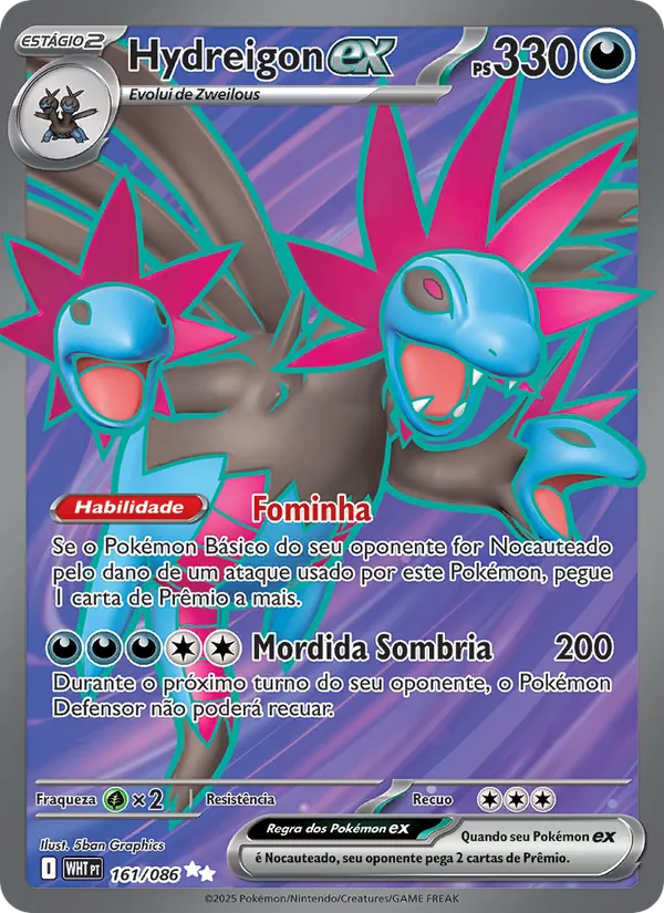 Hydreigon ex Fogo Branco 161/86