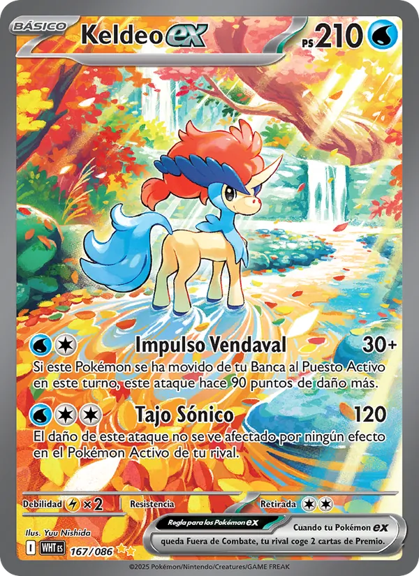 Keldeo ex Llama Blanca 167/86