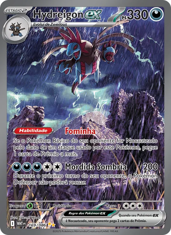 Hydreigon ex Fogo Branco 169/86