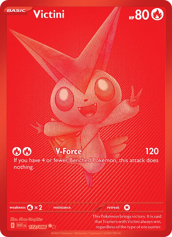 Victini White Flare 172/86