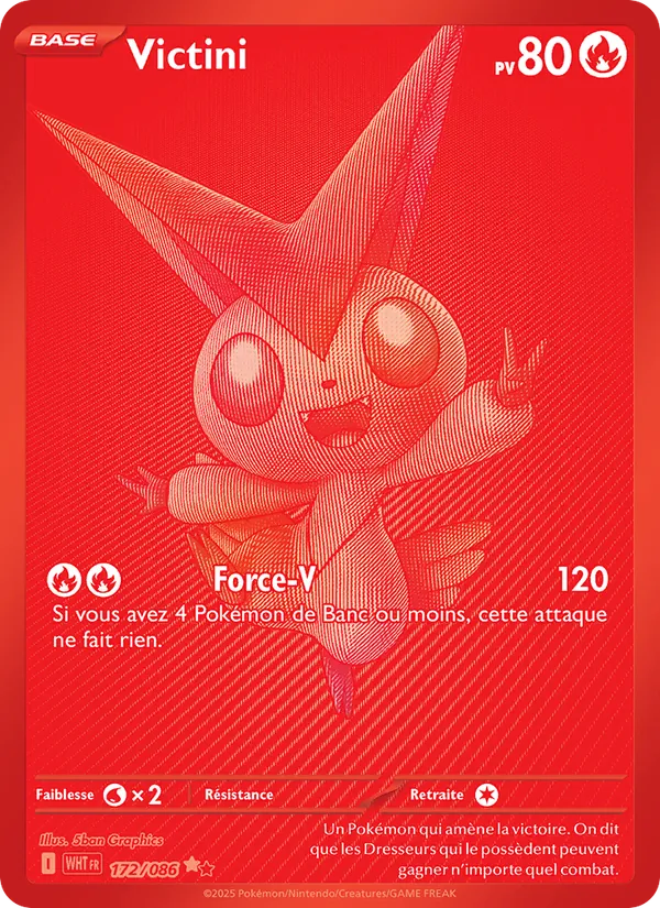Victini Flamme Blanche 172/86
