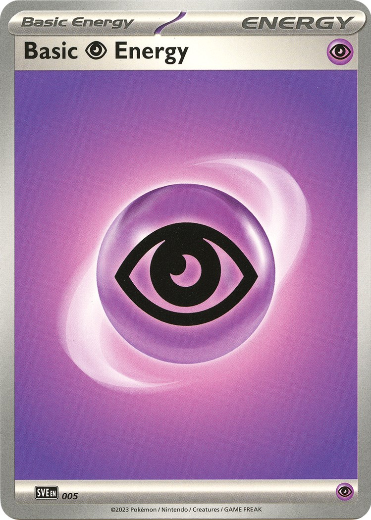 Psychic Energy Scarlet & Violet Energy 005/24