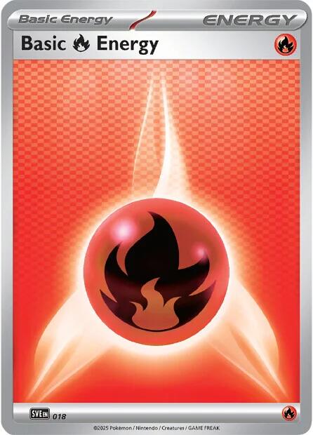Fire Energy Scarlet & Violet Energy 018/24