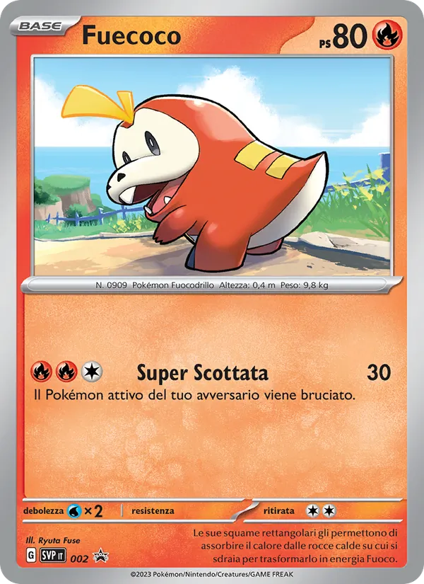 Fuecoco SVP Black Star Promos 002/225