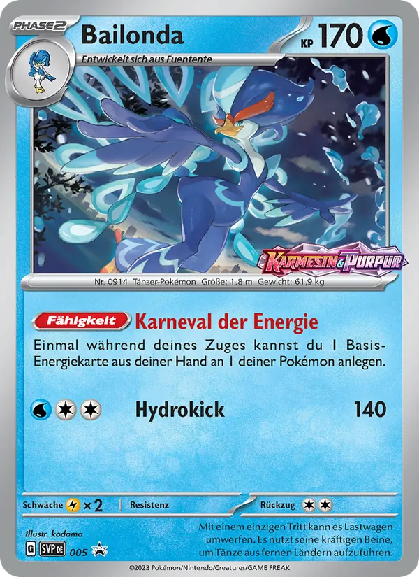Bailonda SVP Black Star Promos 005/225