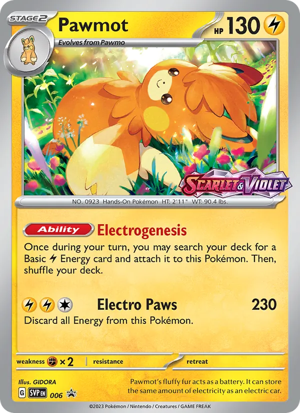 Pawmot SVP Black Star Promos 006/225
