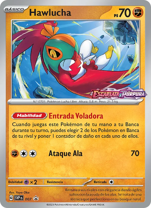 Hawlucha SVP Black Star Promos 007/225